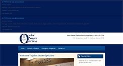 Desktop Screenshot of johnsasseropticians.com