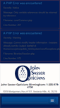 Mobile Screenshot of johnsasseropticians.com